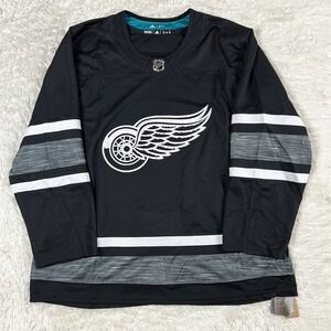 NHL Adidas Detroit Red Wings Hockey Jersey DZ7990 (1388H) Mens Size 60 Black